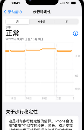 集美iPhone手机维修如何在iPhone开启'步行稳定性通知'