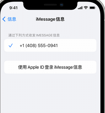 集美apple维修iPhone上无法正常发送iMessage信息