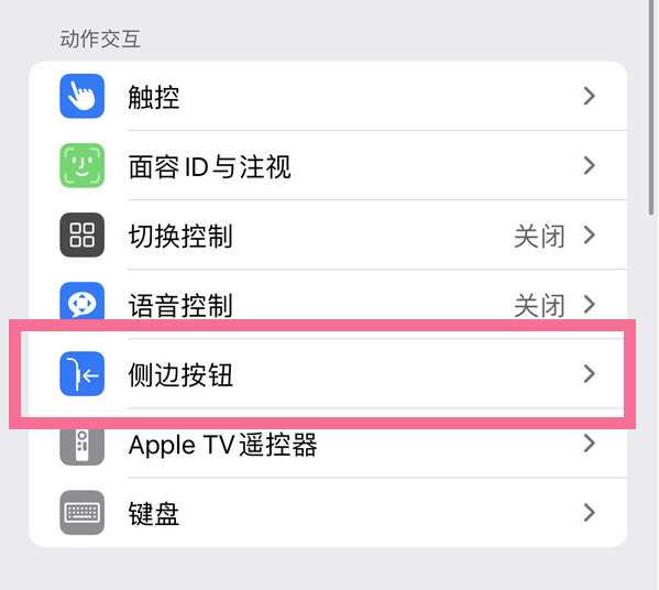 集美苹果14维修店分享iPhone14 Plus侧键双击下载功能关闭方法 