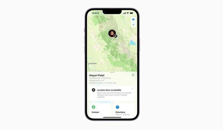 集美苹果14维修分享iPhone14系列中 FindMy功能通过卫星分享位置方法教程 